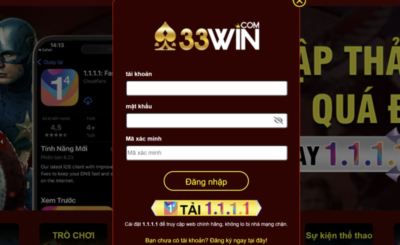 Các bước đăng nhập 333win