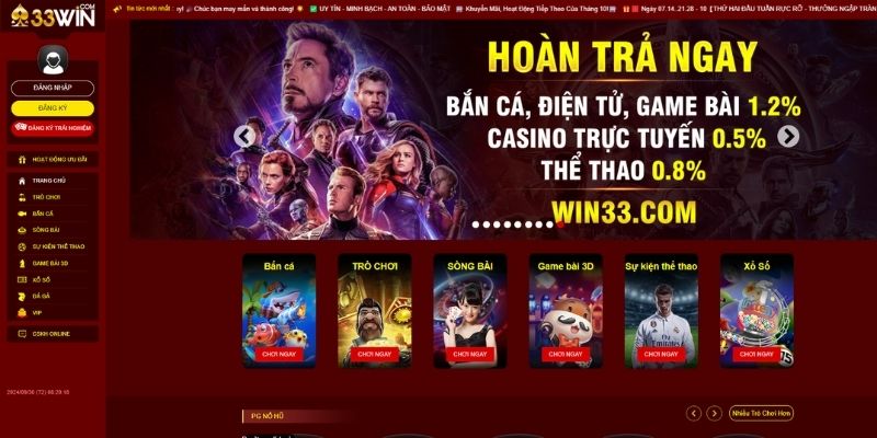 Giải trí tại 333win có đảm bảo an toàn không?