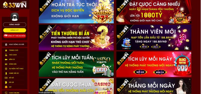 Khuyến mãi 333Win cho những tài khoản mới